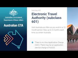 australian tourist eta visa