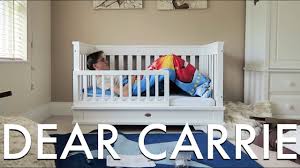 converting a crib to a toddler bed