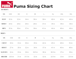 Puma Infant Shoes Size Chart