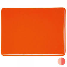 Bullseye Orange Transpa 3mm