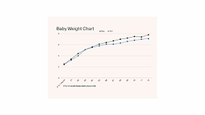 baby weight chart by month in kg