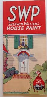 Vintage Sherwin Williams Paint Brochure 1934 Color Samples