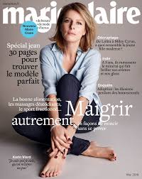 The first for best actress for her role in haut les cœurs! Marie Claire May 2016 Cover With Karin Viard Marie Claire France