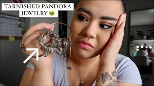 extremely tarnished pandora jewelry