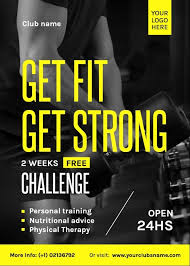 free personal trainer flyer templates