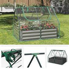 Galvanized Steel Raised Garden Bed