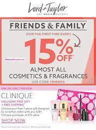 taylor 15 off beauty free gifts