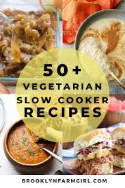 50 vegetarian slow cooker recipes