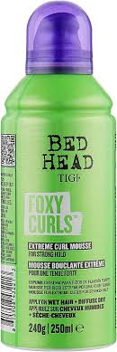 tigi bed head foxy curls mousse