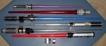 Sold Out Star Wars Lightsaber Lot Light Saber Sound Lights Clear Blue Red Purple Battery Operated
