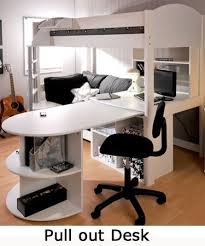 Do you suppose bunk bed with couch and desk looks nice? Loft Bed With Desk And Sofa Loft Bed Dream Rooms Room