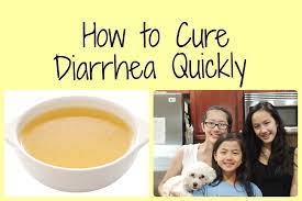 cure diarrhea fast humans dogs