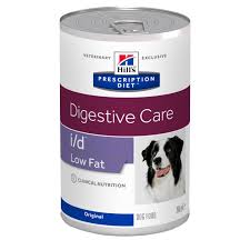 Overweight dogs will have fat pads on the top of their hips. examine your dog's behavior. Prescription Diet I D Canine Low Fat Original
