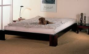 Solid Wood Bed Japanese Style Idfdesign