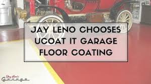 jay leno chooses ucoat it garage floor