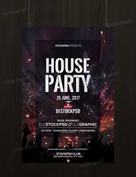 008 Template Ideas House Party Free Psd Flyer Templates For