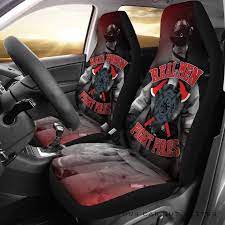 Real Firefighters Car Seat Covers