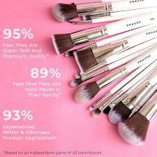 9 pcs professional makeup brush set 180