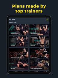workout planner gym tracker on the