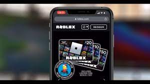 how to redeem roblox gift card on phone