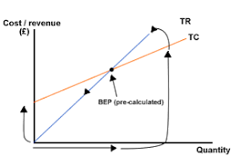 Drawing A Break Even Diagram