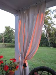 Drop Cloth Curtains For My Patio