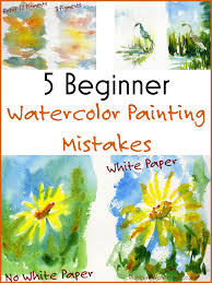 5 Beginner Watercolor Painting Mistakes
