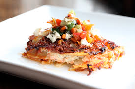 italian beef lasagna with giardiniera