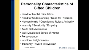 emotional needs of the gifted child
