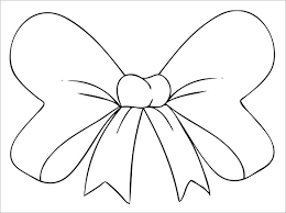 Coloring page related to : 7 Printable Minnie Mouse Bow Templates Free Premium Templates