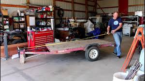 Haul master folding trailer completed | kayak trailer. Harbor Freight 1720 Super Duty Utility Trailer Long Term Review Youtube