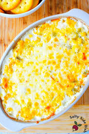 corn dip with loads of cheese