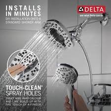 dual shower heads in chrome 58498