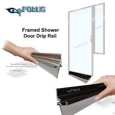 Framed Shower Door Drip Rail Framed