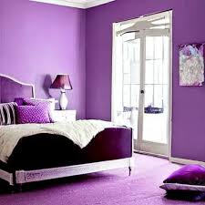 color carpet goes with lilac walls