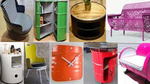 recycled steel drum furniture ideas