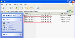 how to split large file using 7 zip