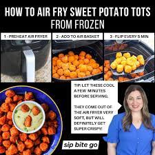 frozen sweet potato tots in air fryer