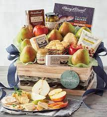 grand sympathy gift basket harry david