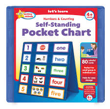 Active Minds Numbers Counting Self Standing Pocket Chart