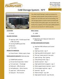Looking for cold storage dpr nearby 480334. Cold Storage System 10 F Case Study Supply Chain 24 7 Paper