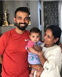 श्री गणेश चतुर्थीच्या हार्दिक शुभेच्छा | may lord ganesha bless you and your family with good health, peace and prosperity for this coming year. Crickettoday Ajinkya Rahane With His Family Facebook