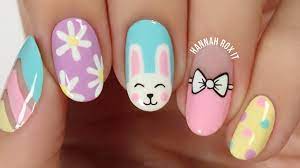 5 cute spring easter nail art ideas