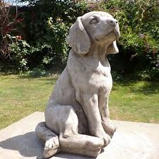 Beagle Dog Statue Stone Beagle Ornament