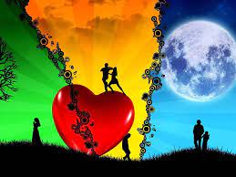 romantic love 3d awesome 3d heart hd