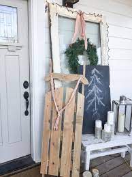 See more ideas about christmas sled, wooden sleigh, christmas wood. Diy Vintage Wooden Sled Twelve On Main