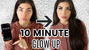 10 minute everyday makeup glow up how