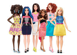 barbie dolls now available in four body