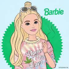 This Barbie is a stoner - happy 420 [OC] : rIllustration
