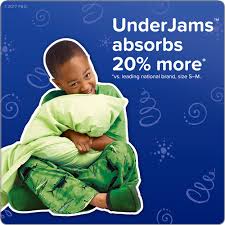 Pampers Underjams Bedtime Underwear Boys Size S M 50 Count